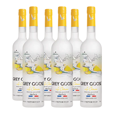 Grey Goose Le Citron 750 (6 Uni.)