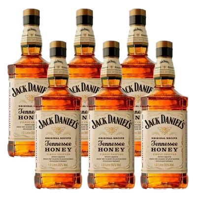 Jack Daniel's Honey 1 Litro (6 Uni.)