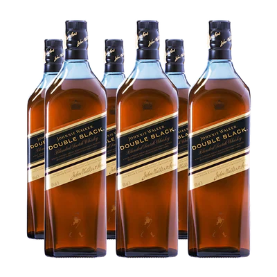 Johnnie Walker Double Black 1 litro (6 Uni.)