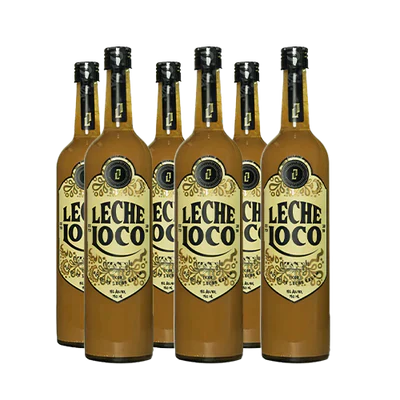 Leche Loco Coffe Doce De Leite E Café 750ml (6 Uni.)