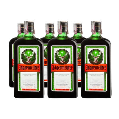 Licor Alemão Jagermeister 700ml (6 Uni.)