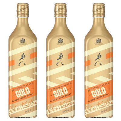 Whisky Escocês Gold Label Icons Edição Limitada - 750ml (3 Uni.)