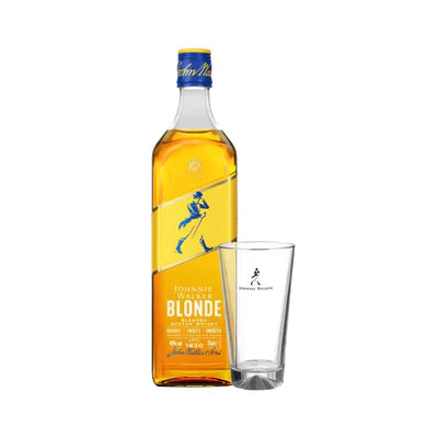 JOHNNIE WALKER BLONDE - 750ML + 1 COPO DE VIDRO PERSONALIZADO